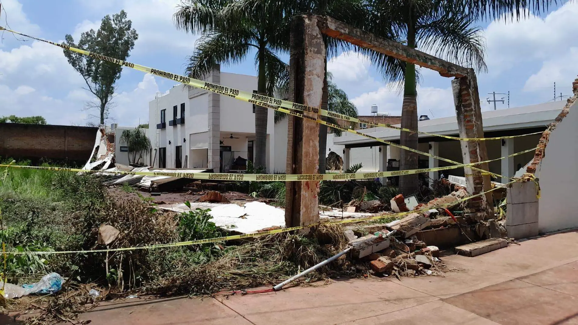 Viendas inundadas en Zapotlanejo